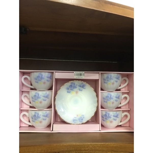 Bộ ly thuỷ tinh ngọc USA Home Set cao cấp