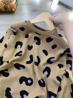 Set len da báo chân váy len ghi(ko bán rời)