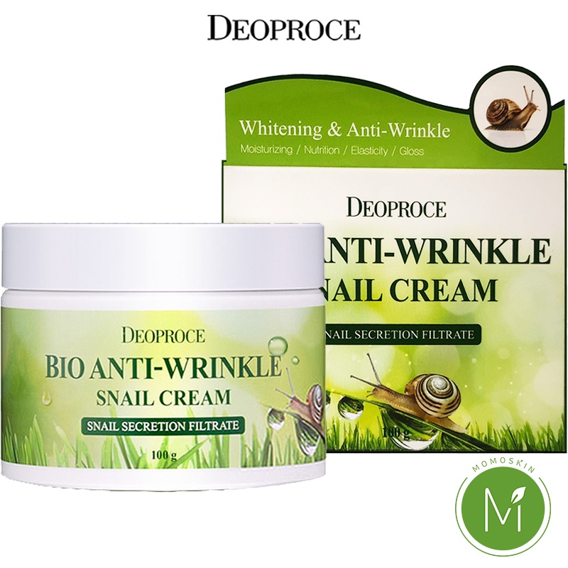 (Hàng Mới Về) Kem Dưỡng Da Tinh Chất Ốc Sên Chống Nếp Nhăn 100g (DEOPROCE)