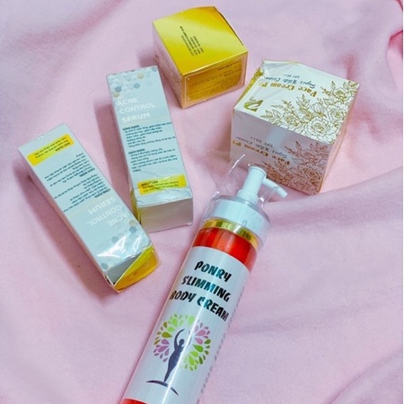 BỘ MỸ PHẨM PONRY CHĂM SÓC DA