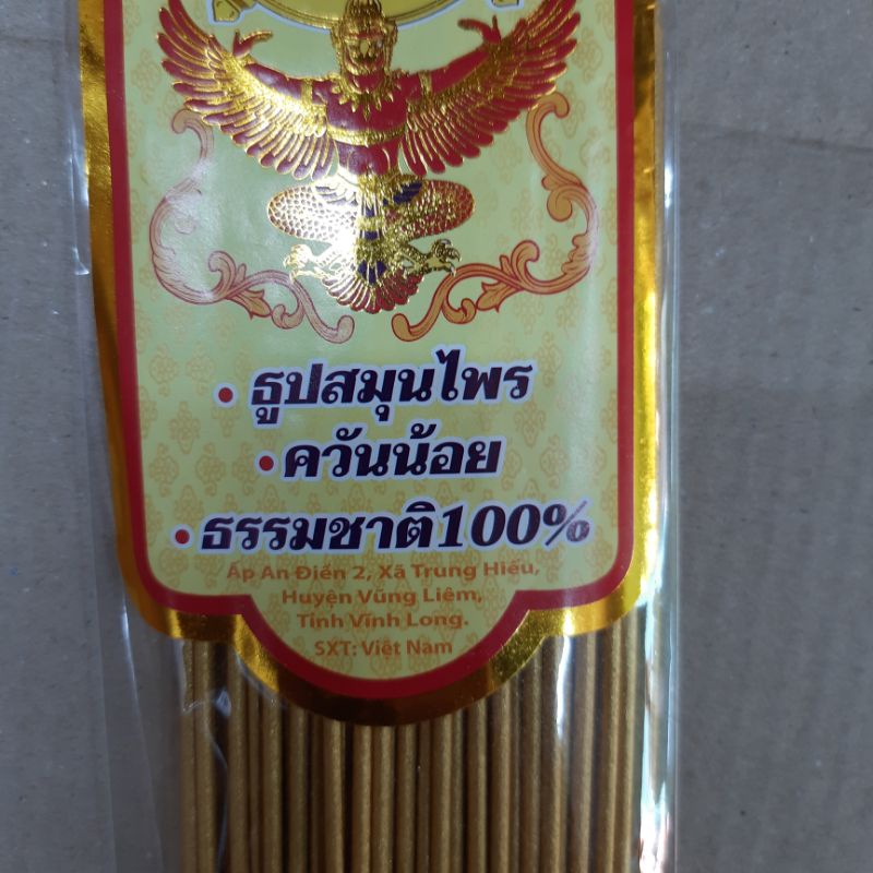 Nhang thần tài , nhang Thái Lan 79 cây nhang cong