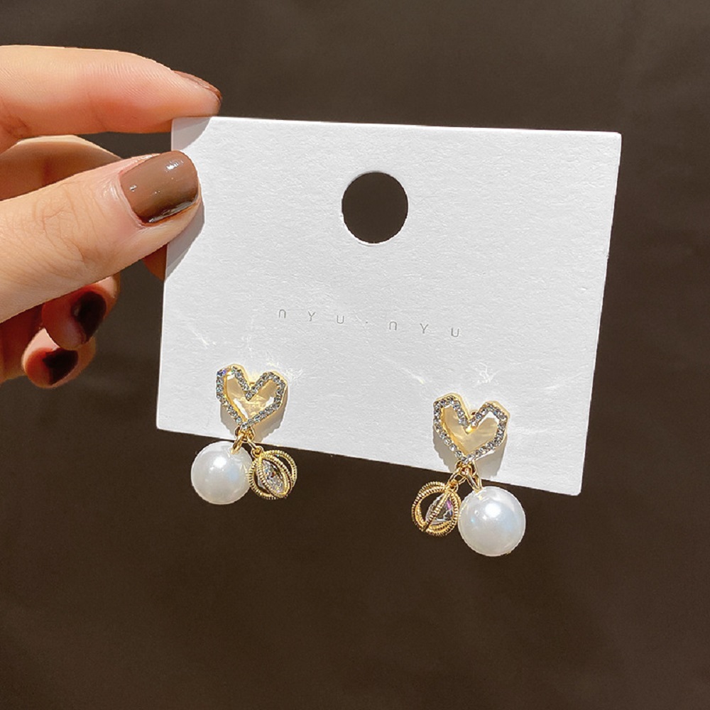 Bông Tai Bạc S925 Đính Ngọc Trai Nhân Tạo Thời Trang Better Cho Nữ