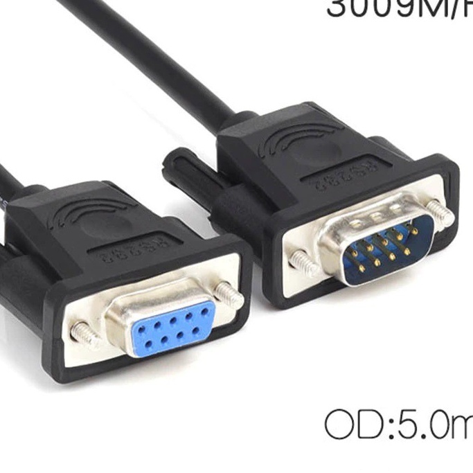 SALE ,XẢ KHO Dây cáp nối dài RS232, Com 9 chân db9 2m 1.5m 1,5m