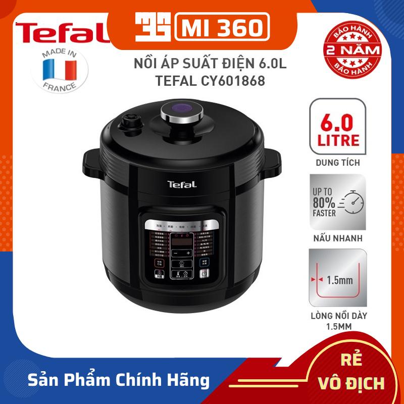 Nồi áp suất điện Tefal Home Chef 6.0L CY601868 ✅ Bảo Hành Chính Hãng 02 Năm