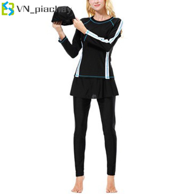 Bộ Đồ Bơi Liền Thân Dài Tay In Họa Tiết Gợi Cảm Cho Nữ | BigBuy360 - bigbuy360.vn