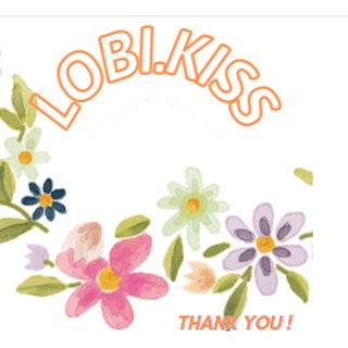 Sticker 3D dán bình nước LoBi.Kiss