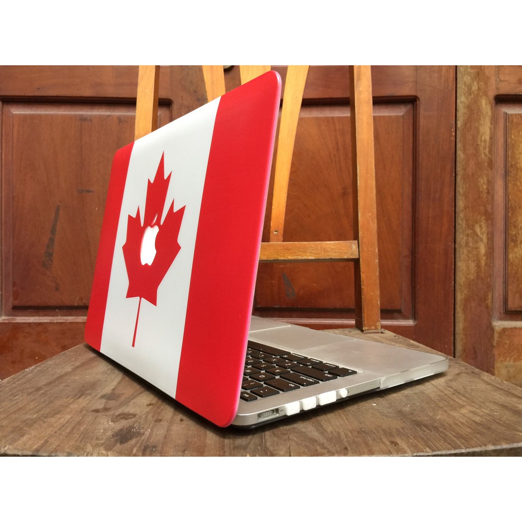 [Top bán chạy] Case ốp Macbook hình cờ Quốc kì Anh Pháp Úc Canada chống trầy xước móp rơi vỡ