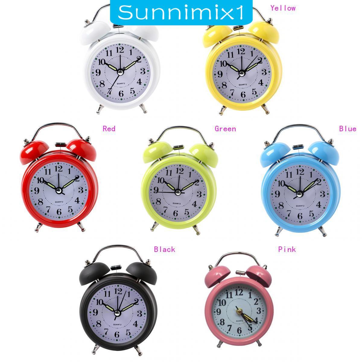 Đồng Hồ Báo Thức Có Chuông Hiển Thị Giờ Sunnimix1 12h