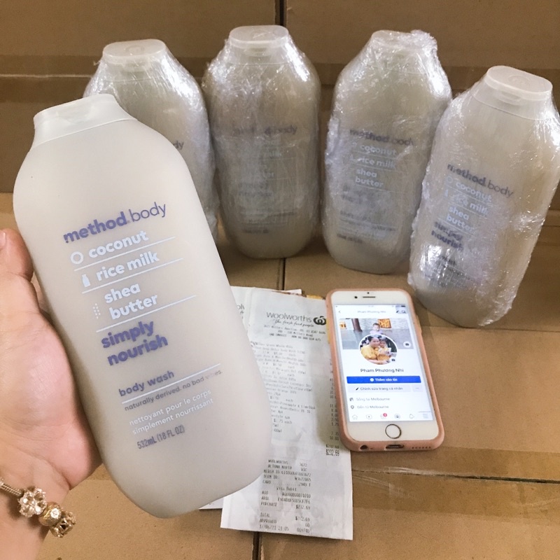 SỮA TẮM NỘI ĐỊA ÚC METHODBODY - HÀNG CÓ BILL BAY AIR ✈️ | BigBuy360 - bigbuy360.vn