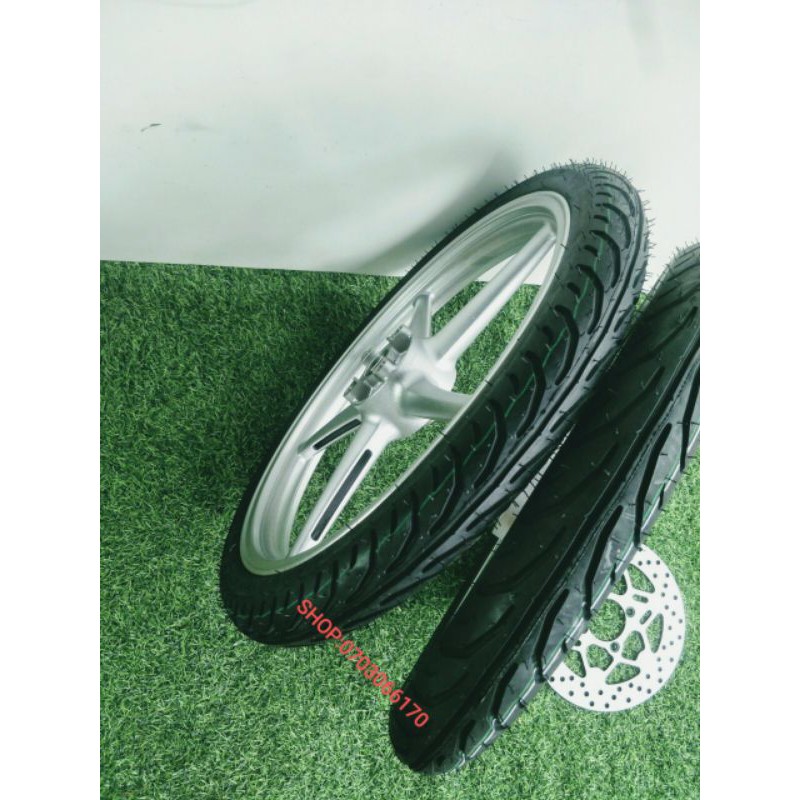 CẶP BÁNH MÂM ENKEI 1.4 1.6 GẮN XE EXCITER 150,135 VỎ CRV K RUỘT 60.70 KÈM ĐĨA TRƯỚC.