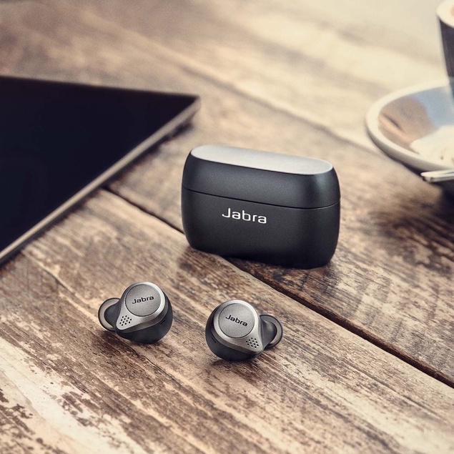 Tai nghe bluetooth Tai nghe không dây Jabra siêu Bass, chống bụi, chống nước, đàm thoại thời gian sử dụng lên đến 28H