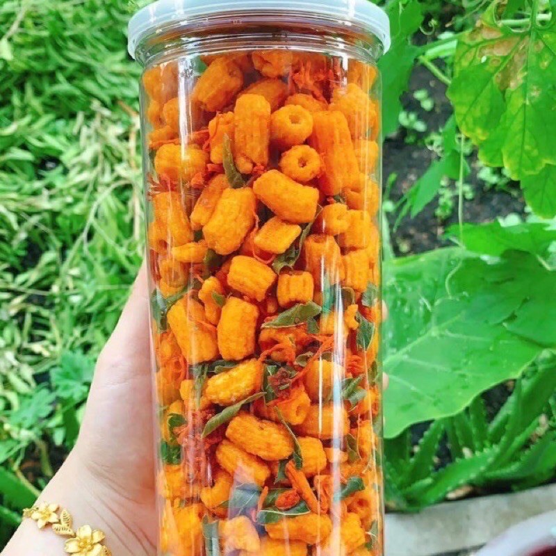 Nui sấy khô bò lon pet 350g