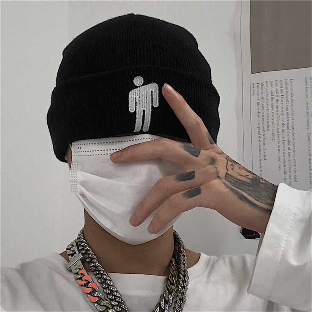 Mũ Dệt Kim Kiểu Hip-Hop Thời Trang Thu Đông Xinh Xắn Cho Nam Và Nữ