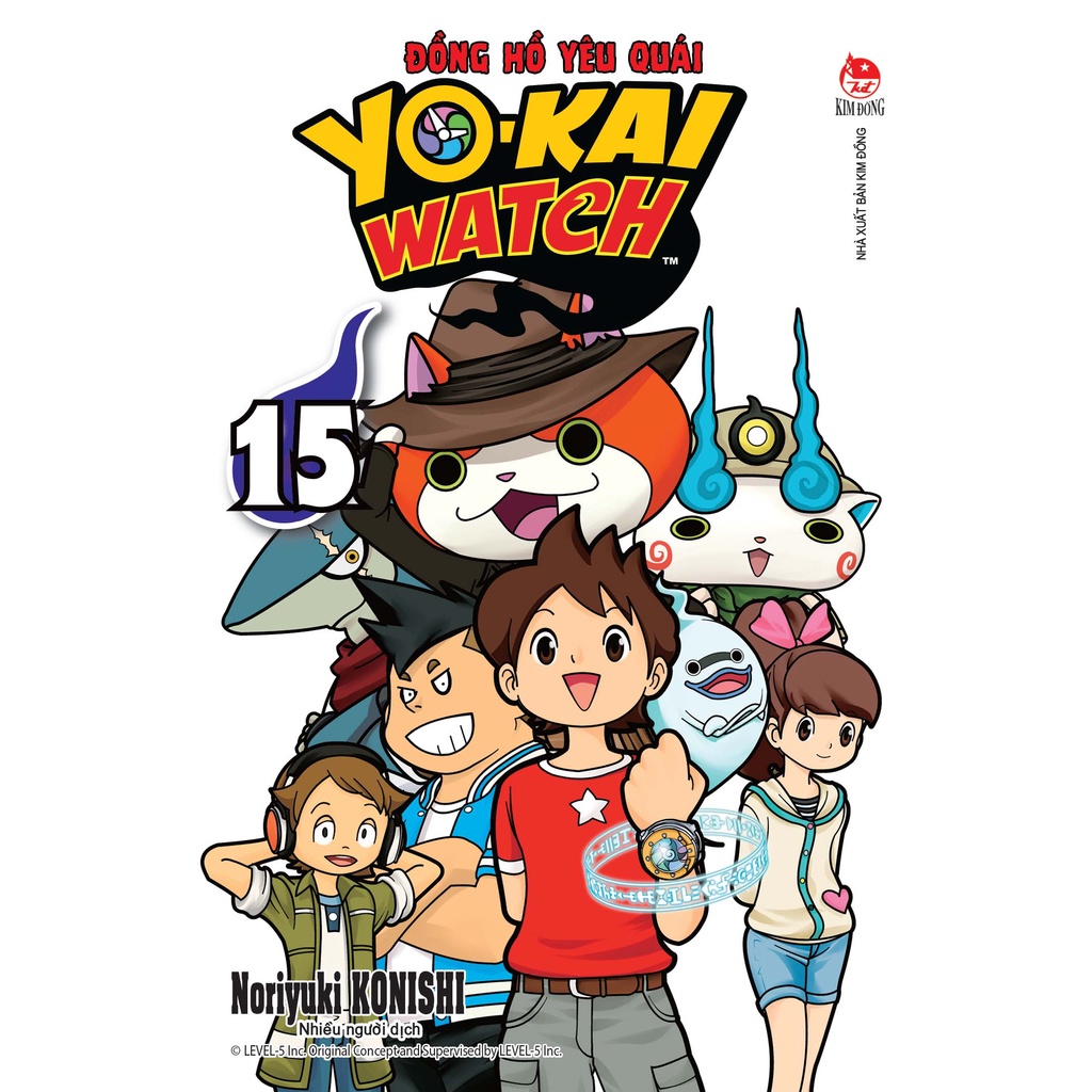 Truyện tranh Yo-kai Watch - Đồng Hồ Yêu Quái - Tập 1 3 5 6 9 10 11 12 13 14 15