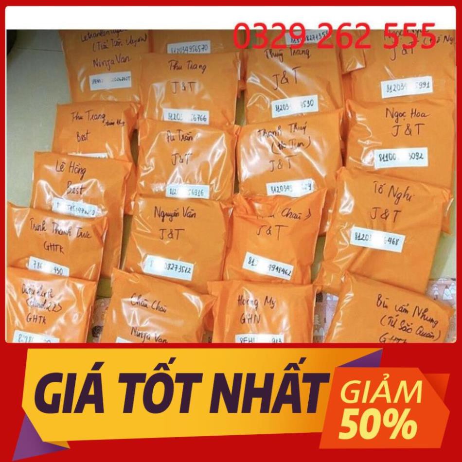 (Rẻ vô địch) [ Túi dán miệng ] Túi nilon gói hàng niêm phong tự dính đủ các kích cỡ siêu dai (~100 cái)