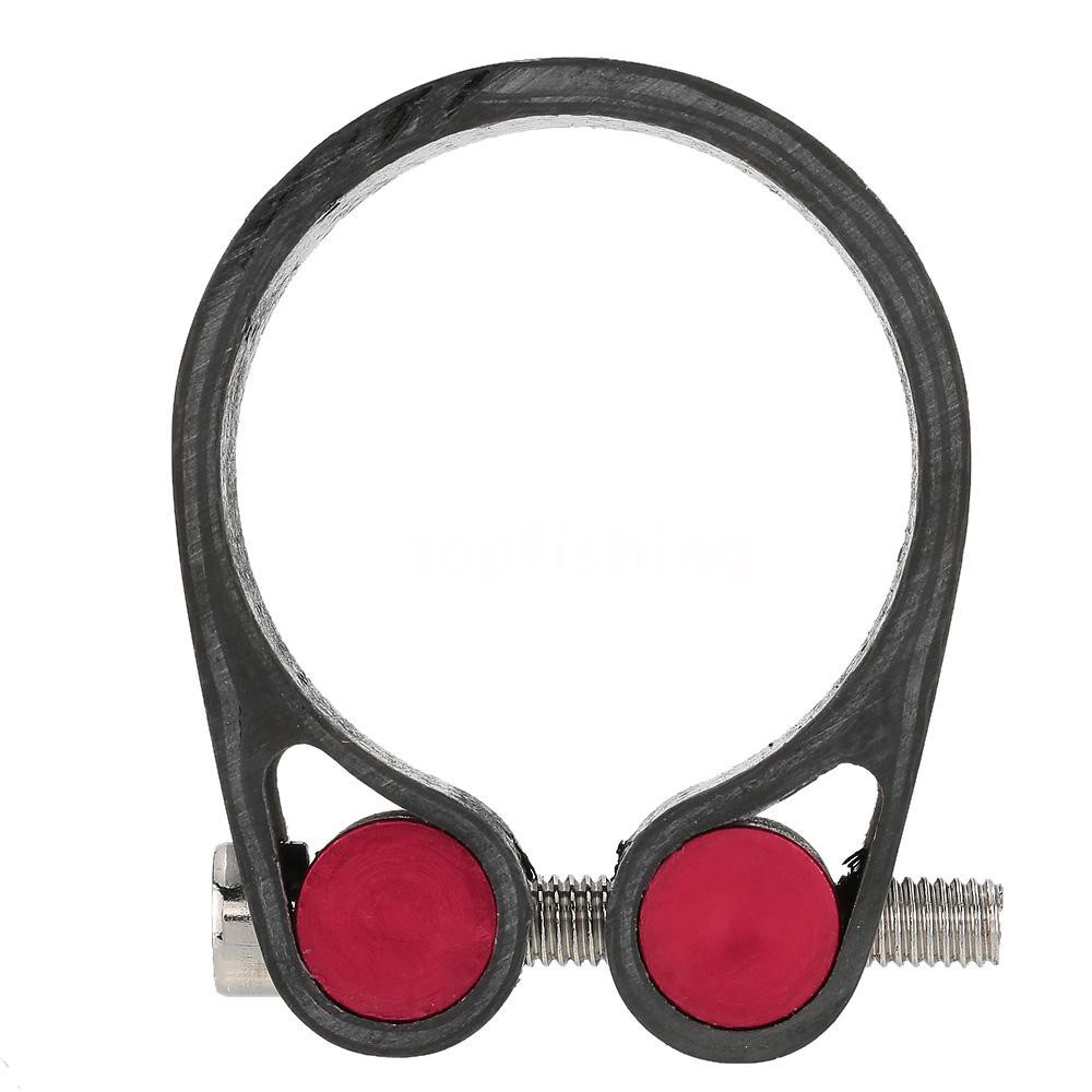 Khóa cốt yên xe đạp bằng sợi Carbon siêu nhẹ 30.2mm 34.9mm