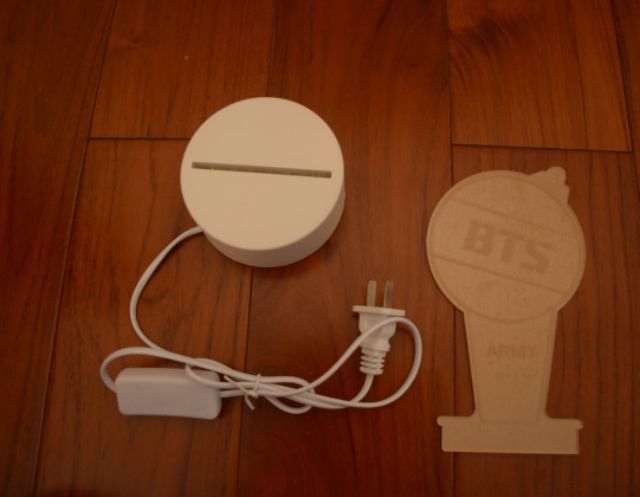 [BTS] ĐÈN NGỦ LED BTS, BT21 3 MỨC ĐỘ