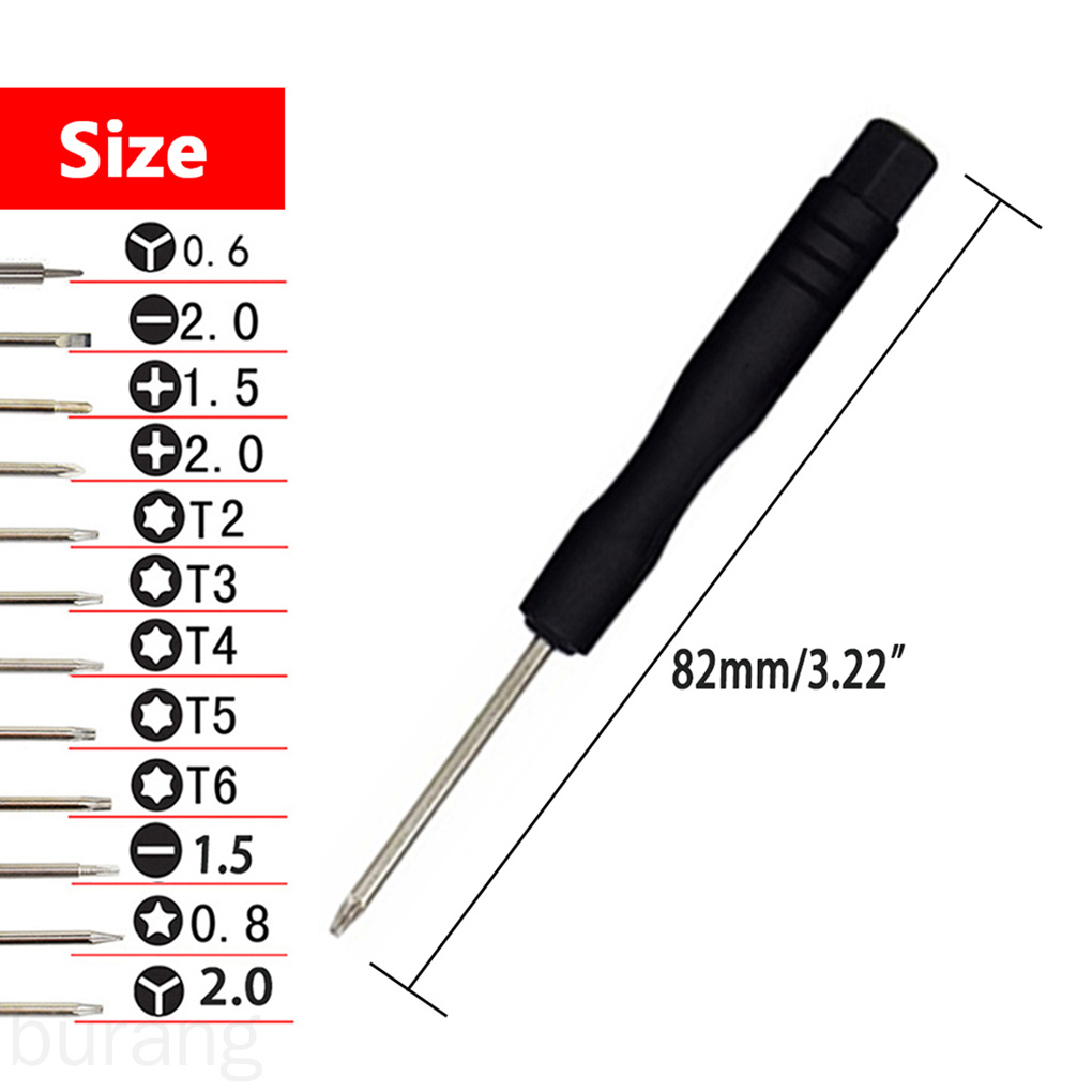 Bộ 12 Tua Vít Sửa Chữa Điện Thoại / Máy Tính Bảng Đa Năng