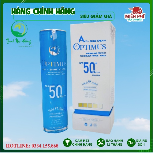 Combo Chống Nắng Optimus Thanh Mộc Hương 150ml