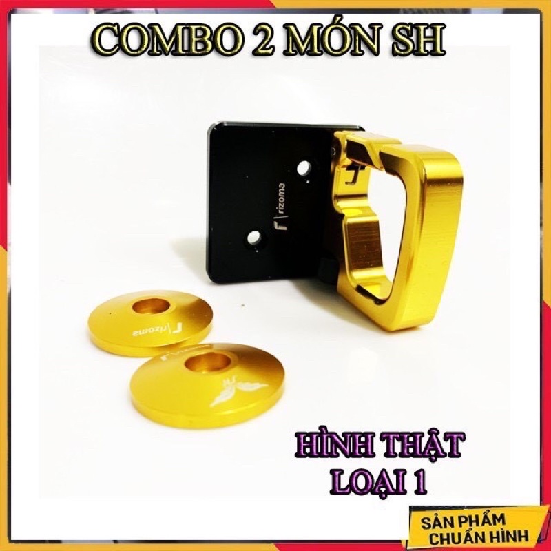 Combo móc cnx cộng bịt chân gương cnc Sh cực đẹp