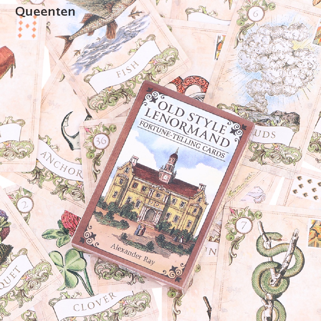 Bộ Thẻ Bài Tarot Lenormand Oracle Phong Cách Cổ Điển