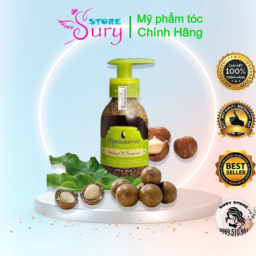 Tinh Dầu Dưỡng Tóc MACADAMIA NATURAL OIL 125 ML Phục Hồi Hư Tổn Sury [CHÍNH HÃNG]