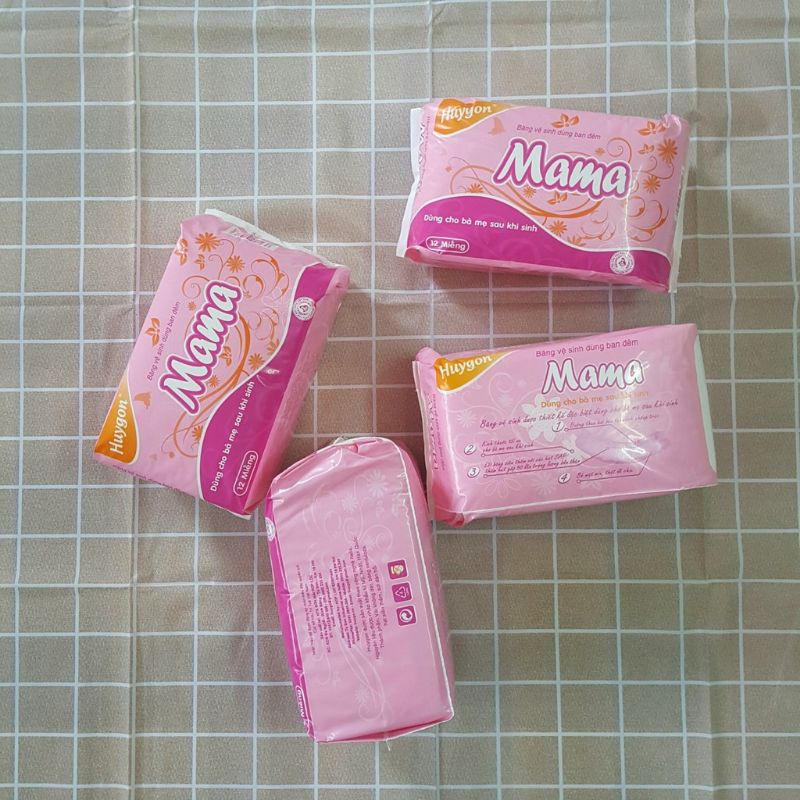 Băng Vệ Sinh Cho Mẹ Huygo Mama (12 miếng)