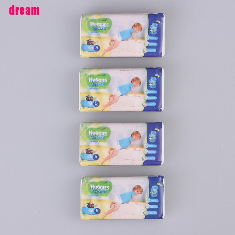 Bộ 4 Mô Hình Dụng Cụ Nấu Ăn mini Trang Trí Nhà Búp Bê