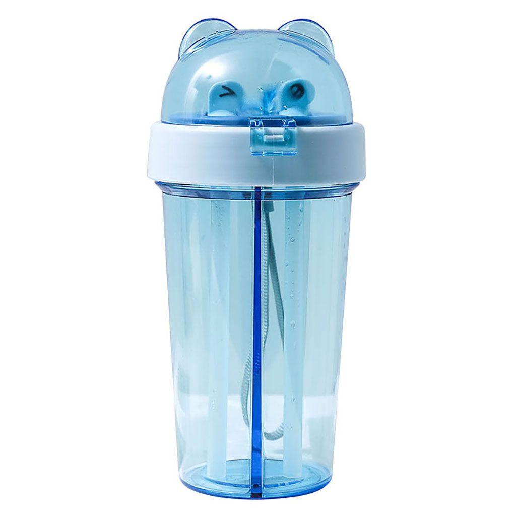 ELEGANT 1 Bình Nước 420ml Không Chứa BPA Hình Gấu Nhỏ Dễ Vệ Sinh