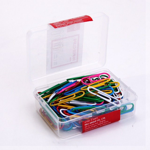 Ghim vòng màu Deli 0024 (Ghim cài màu)