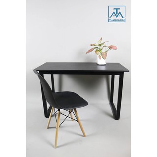 [HCM] BÀN LÀM VIỆC CHỮ U DÀI 1m2 x 60cm x 75cm | Khung Sắt Hộp Vuông 2.5x5Cm Sơn Tĩnh Điện| Mặt MDF Phủ Melamine