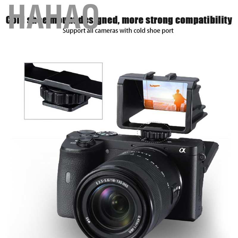 Hahao UURig ABS Camera Vlog Selfie Flip Screen Bracket for Sony/Fuji/Nikon/Canon CHW