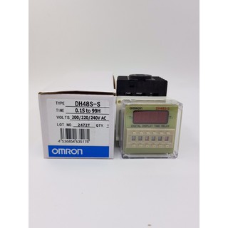 Timer hẹn giờ đảo chiều  2 thiết bị DH48S-S [ Đã bao gồm chân đế ]