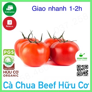 [SP Hữu Cơ] Cà Chua Beef Hà Lan, Tươi Ngon, Rau Củ Đà Lạt chuẩn Organic Tươi Ngon Giao Nhanh 1-2h (HCM)