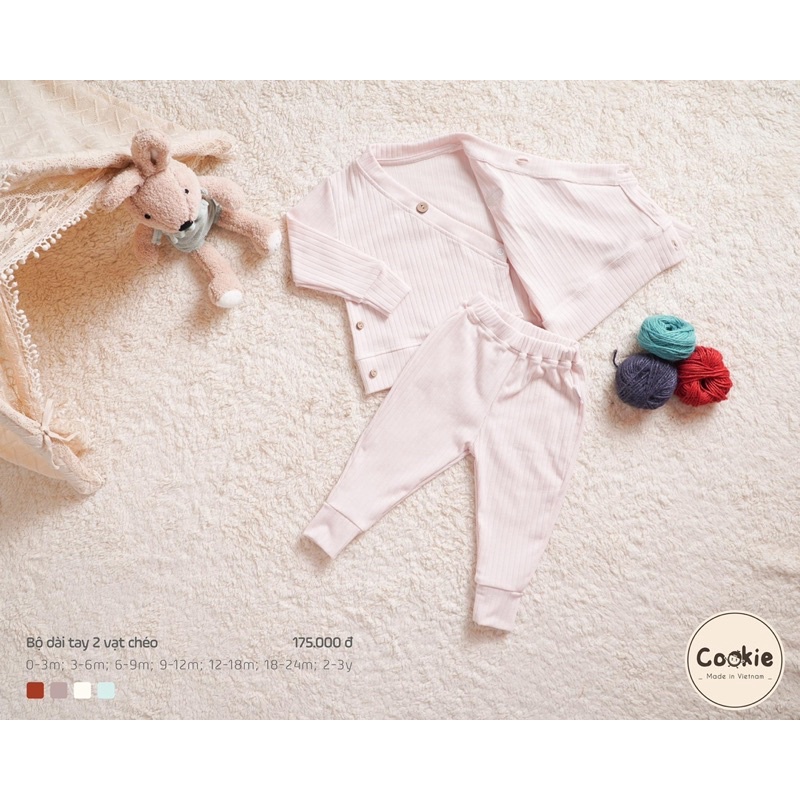 COOKIE - Bộ dài vạt chéo