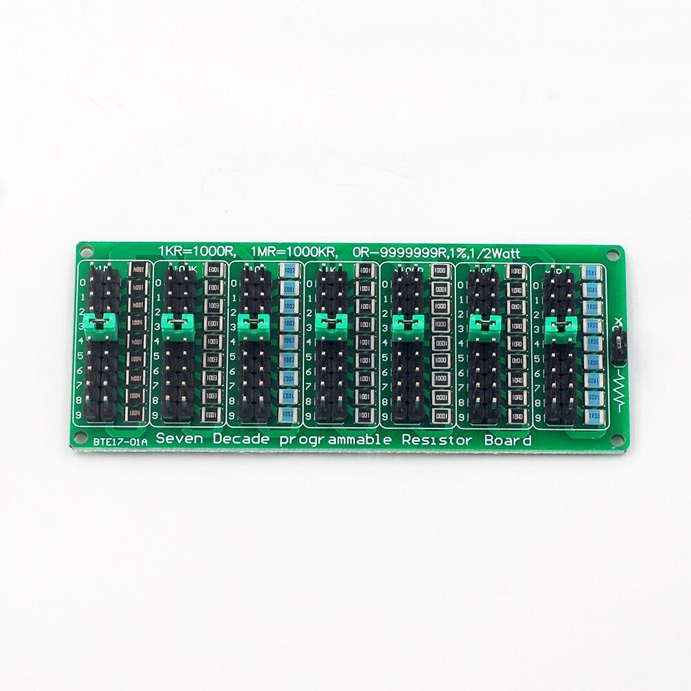 DIYMORE Bảng mạch điện trở 8 phần 0.1R / 1R - 9999999 tiện dụng