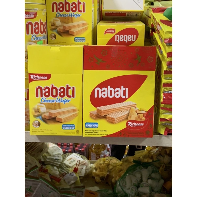 Bánh Xốp Nabati Phô Mai Cheese Wafer Hộp