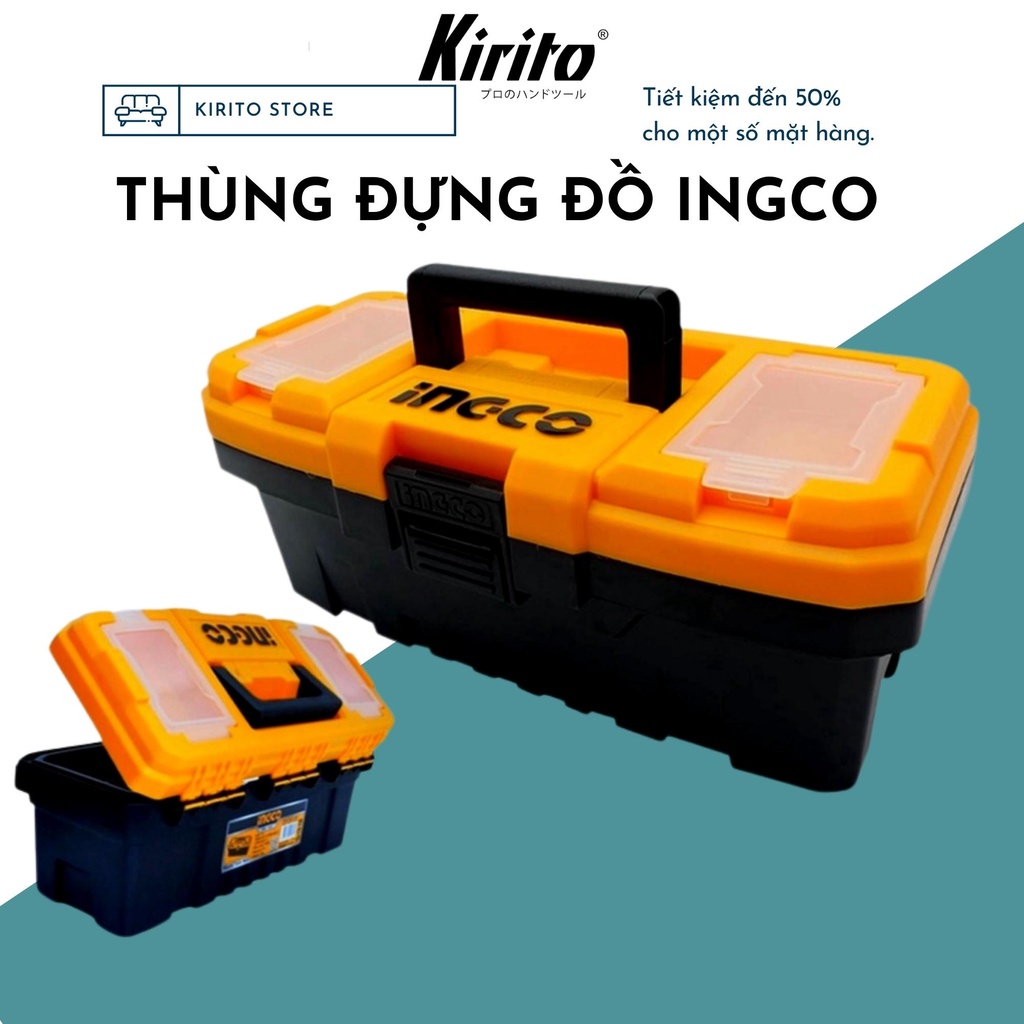 Thùng đựng đồ nghề INGCO nhựa PP siêu bền  KIRITO SHOP