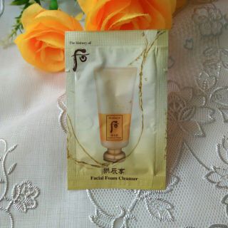 Combo 5 Sample Whoo Foam Cleanser - Sữa rửa mặt hoàng cung Whoo vàng