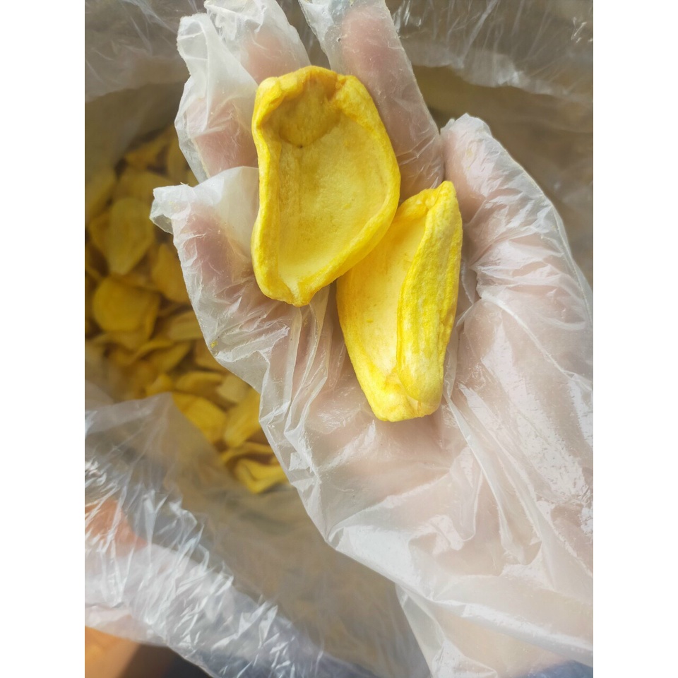 Lon pet 220gr Mít sấy nguyên cánh - giòn ngon