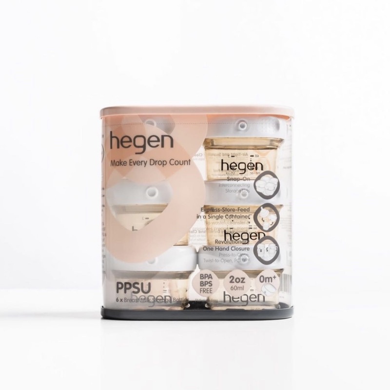Bình trữ sữa Hegen PPSU 60ml