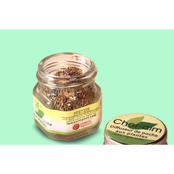 Dầu hít thảo ḋược Cheraim Brand Natural Herbal Inhaler Thái Lan lốc 6 hủ