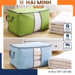  Túi Vải Đựng Chăn Màn, Quần Áo Cỡ Lớn Tiết Kiệm Không Gian