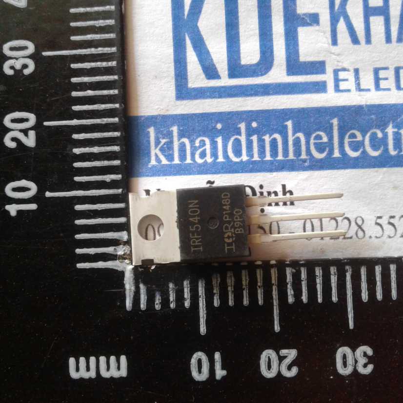 5 con IRF540N IRF540 540 100V 33A 140W TO-220 MOSFET N-CH kênh N KDE0178