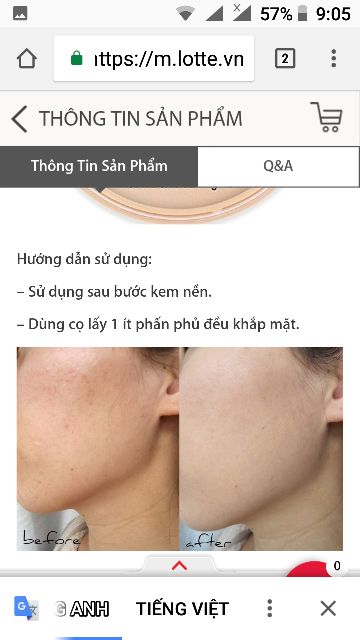 Phấn Stay Matte Anh