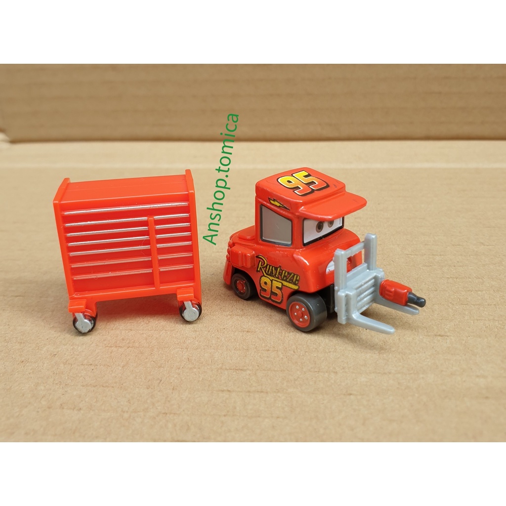 Mô hình xe hoạt hình Mc queen hàng Mattel No box