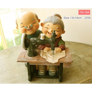 Tượng ông bà lão siêu kute
