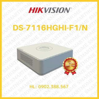 Đầu ghi hình HD-TVI 4 kênh TURBO 3.0 HIKVISION DS-7104HGHI-F1, DS-7108HGHI-F1/N(S), DS-7116HGHI-F1/N