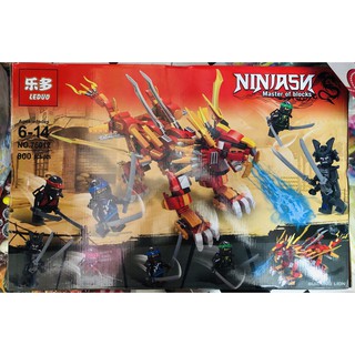 Bộ lego ninja Sư tử lửa (800 chi tiết)