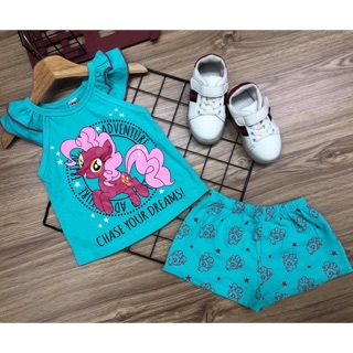 Bộ cánh tiên cotton 4c cho bé gái